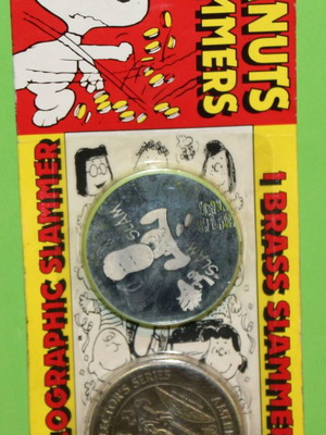 Ταπες Peanuts Slammers POG Milk Cap 1994 σαν καινούργιο
