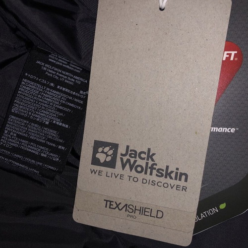 Jack Wolfskin Eisbach Jacket new men's winter jacket L