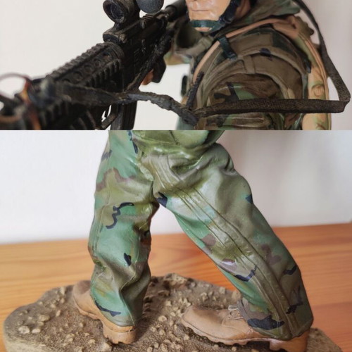 McFarlane's Military Army Paratrooper deluxe action figure 12 inch 1:6 scale