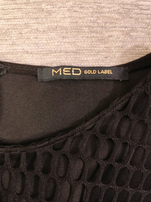 Med dress black like new, size M
