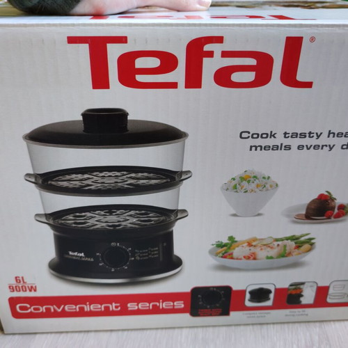 Tefal VC140131 steam cooker like new with rice bowl