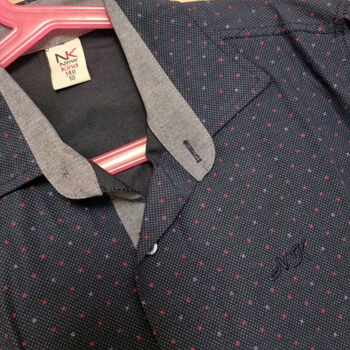 H&M boys' suit used for 10 years old, black, set with shirt