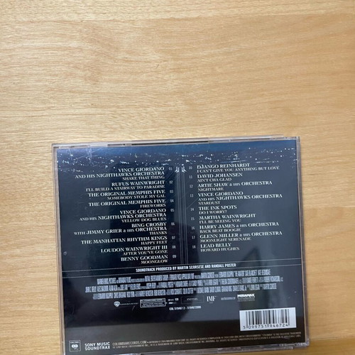 Aviator original soundtrack CD used