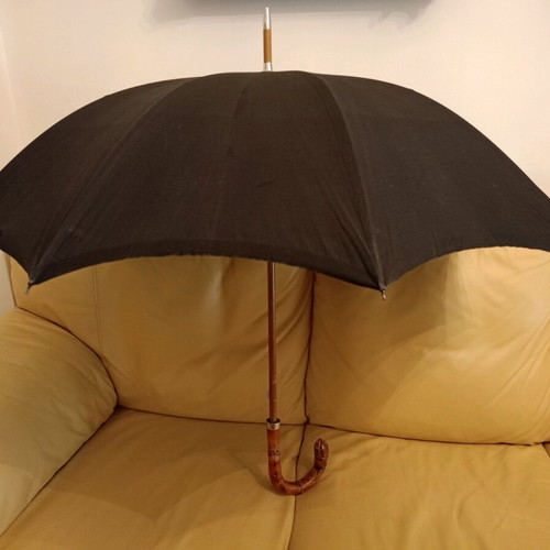 G.F.F 1978 umbrella used with bamboo handle