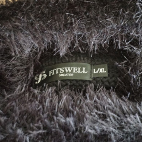 Women's sweater new, black, size L/XL