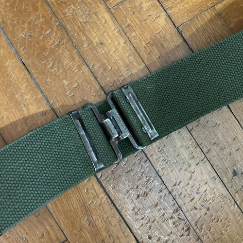 British Army Green Belt used with buckle