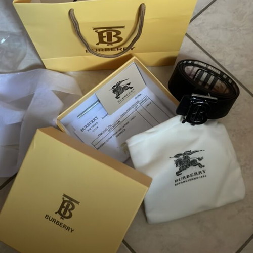 Burberry belt, black, size 105