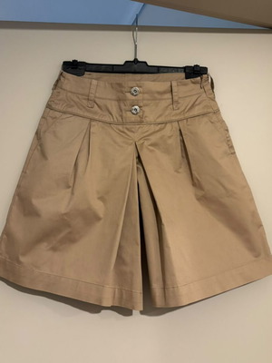 Dolce & Gabbana high-waisted shorts like new, beige, size XS