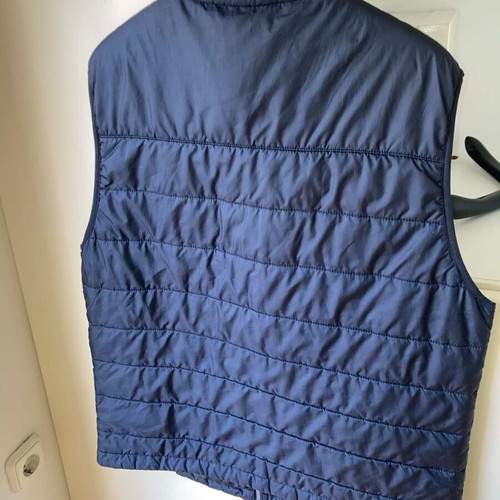 Berska Men's Sleeveless Jacket used No XL,L navy blue