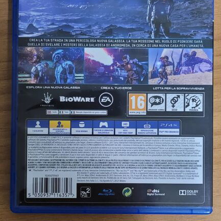 Mass Effect Andromeda PS4 game