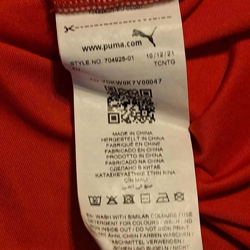 Boldklubben Fix Puma DRYCELL kids football jersey used, size UK 11–12Y