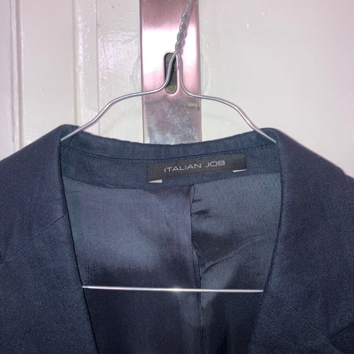 Italian Job vintage jacket size 52 like new, black-blue