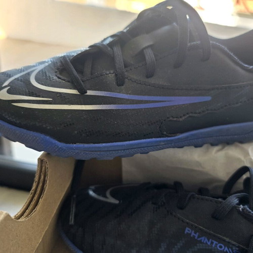 Nike Jr. Phantom GX Club TF football shoes like new, size 34, black