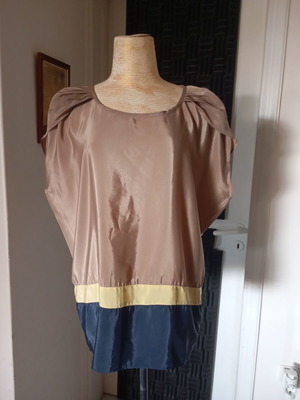 San Tropez women's blouse, new, beige, sizes M and L