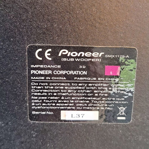 Pioneer BCS-424 5.1 Blu-ray 3D Home Cinema system used
