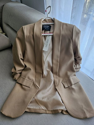 Celestino γυναικείο σακάκι καινούργιο, μέγεθος S 36, μπεζ