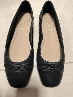 Aldo ballerina shoes, black, size 37
