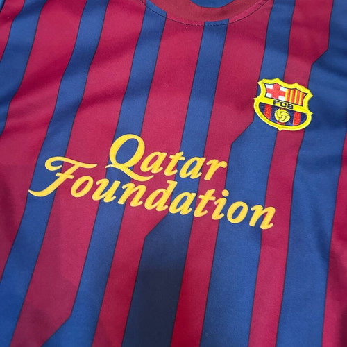 Barcelona Messi #10 replica jersey used season 11/12