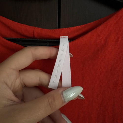 Imperial pencil dress red, like new, 3/4 length
