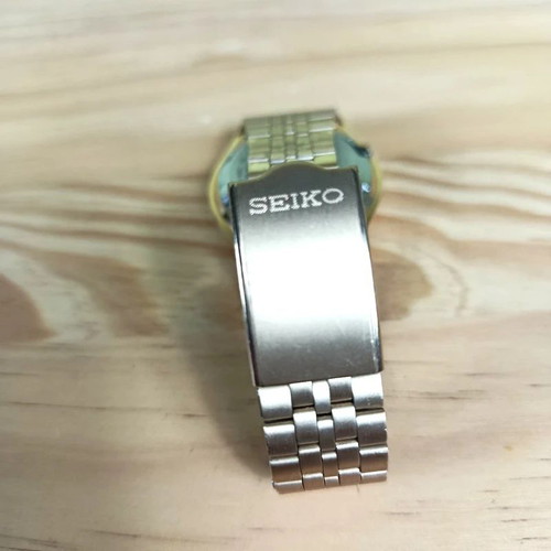 Seiko 5 Automatic Gold Tone Men's Watch used