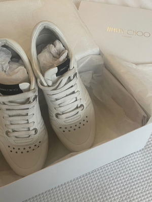 Jimmy Choo sneakers like new, size 37, white