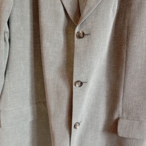 Paul David men's linen jacket like new XXL