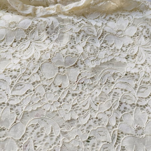 Stradivarius lace used, white, size XS