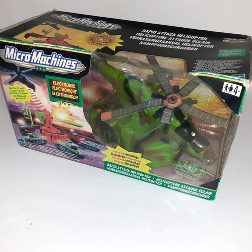 Micro Machines Rapid Attack Helicopter Hasbro 2001 new