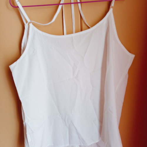 Top white, size XL, like new