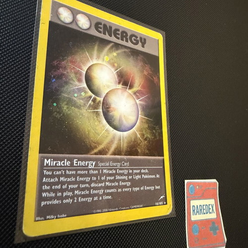 Miracle Energy 16/105 Pokémon TCG Neo Destiny card