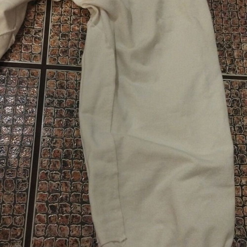 Women's capri tracksuit used, white, size L