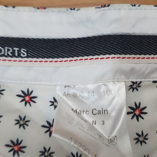 Marc Cain Sports white floral pants, size 3