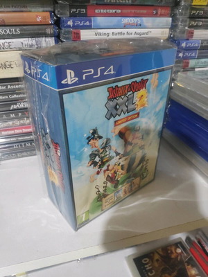 Asterix and Obelix XXL 2 Limited Edition като нов комплект с фигурки