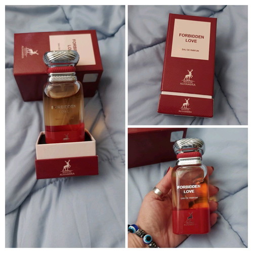 Forbidden Love by Maison Alhambra 100ml EDP like new