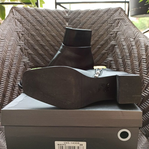 Miss NV ankle boots used, black, size 39, synthetic leather