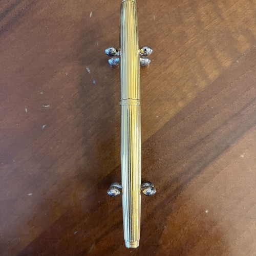 Parker 75 fountain pen like new, 14k gold nib BB tip