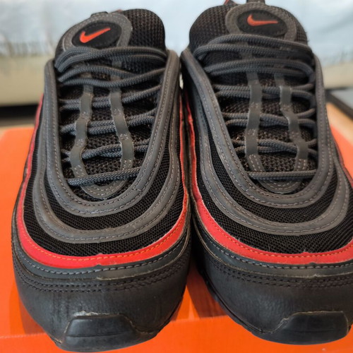 Nike Air Max 97 sneakers like new, size 43, black and red