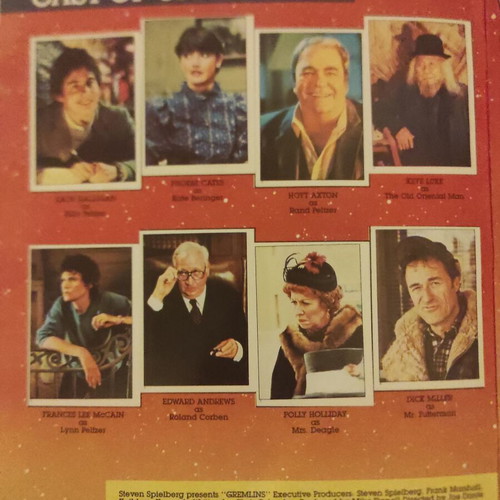 Gremlins 1984 sticker album like new