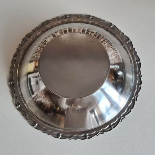 Metallic vintage bowl used