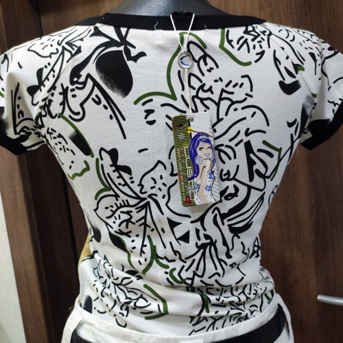 Custo Barcelona top new with tag, black and white