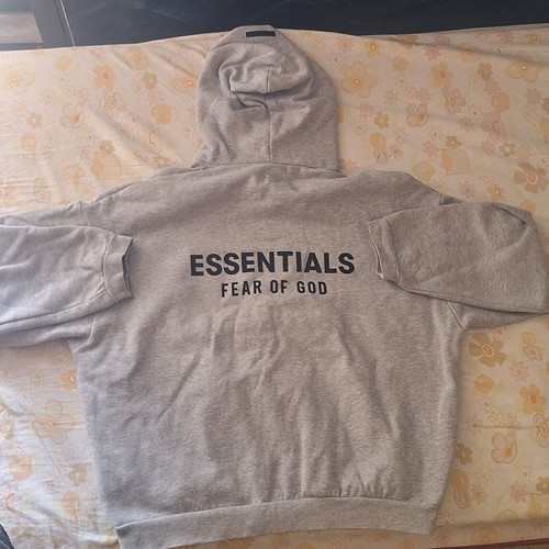 Essentials Fear of God grey hoodie, like new, size M
