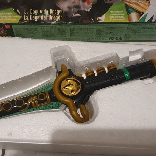 Power Rangers Dragon Dagger boxed, used, sound works