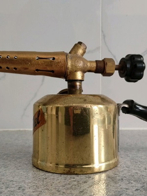 Collectible G. Barthel Gasoline Blowtorch used, Made in GDR