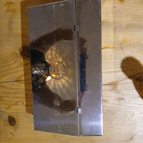 Inox Etan case with compartments used