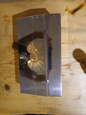 Inox Etan case with compartments used