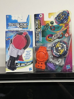 Beyblade Burst Rise Hypersphere Judgement Joker J5 με Slingshock Precision Strike Launcher καινούργιο