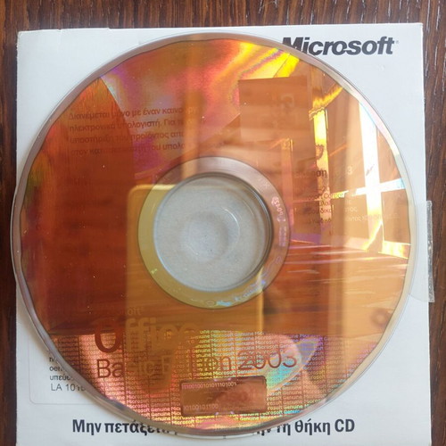 Microsoft Office Basic Edition 2003 CD like new, complete package
