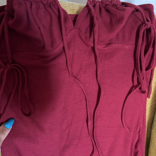 Burgundy lightweight dress like new