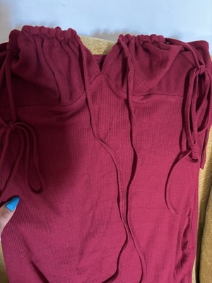 Burgundy lightweight dress like new