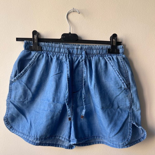 Women's shorts used, denim look, size small